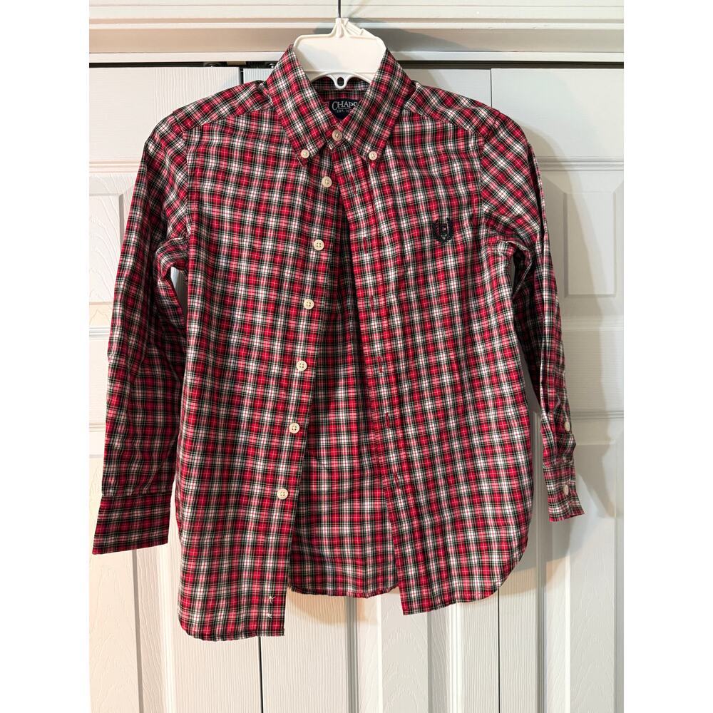 Chaps Boy's Shirt‎ Size 8 Button Up